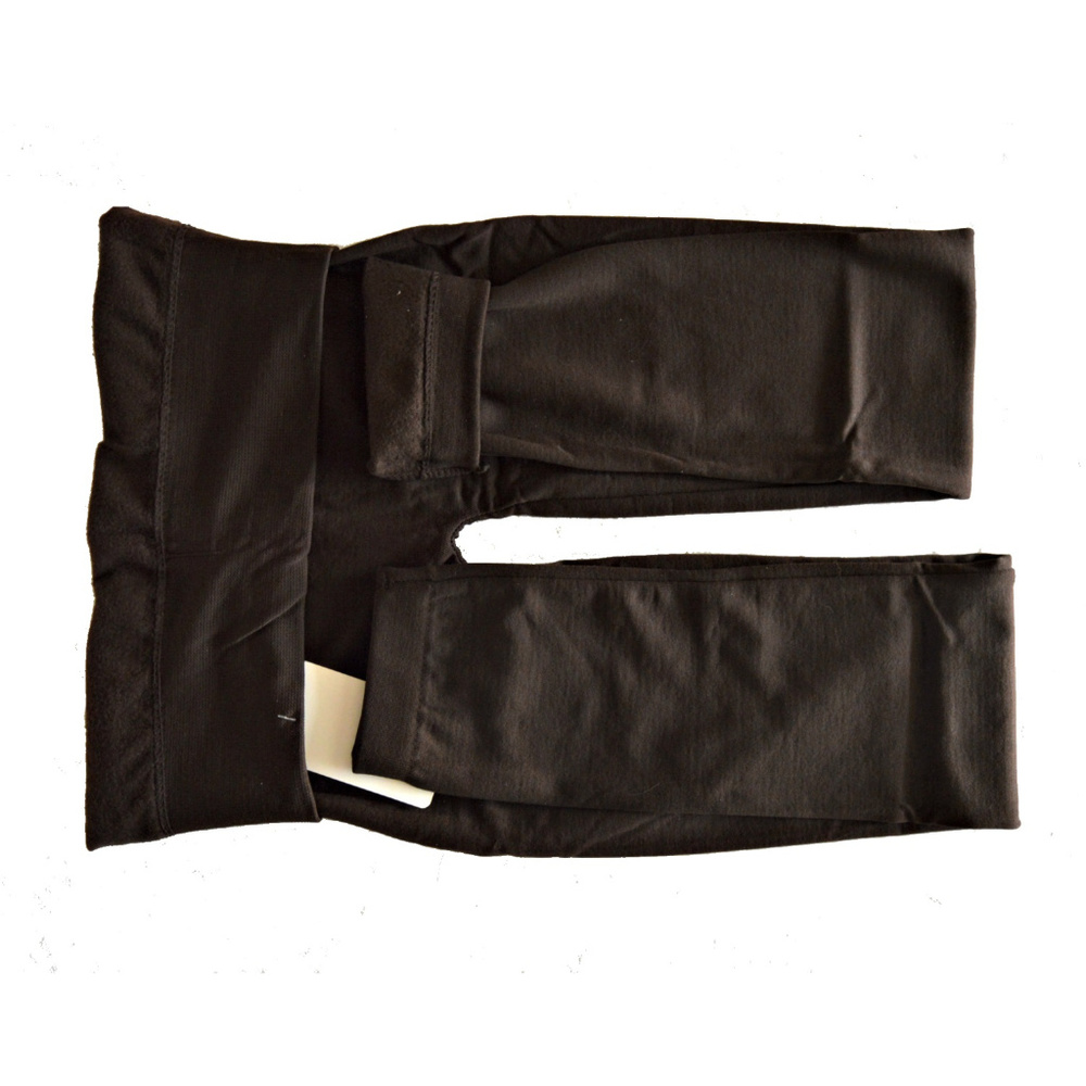 Fleece Winter Warm Leggings ONE SIZE in Brown - Picture 2 of 2
